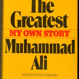 Ali, Muhammad. The Greatest, My Own Story' 1976 Book Club Associates London, 413-pages. VG in VG mylar protected dust jacket. INSCRIBED by Angelo Dundee on title page.