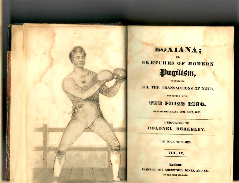 Egan, Pierce - Boxiana' Volumes I-IV: Rare set of first four volumes of Boxiana by Pierce Egan. Volume I - Boxiana or Sketches of Ancient and Modern Pugilism: From the Days of the Renowned Broughton a - Image 9