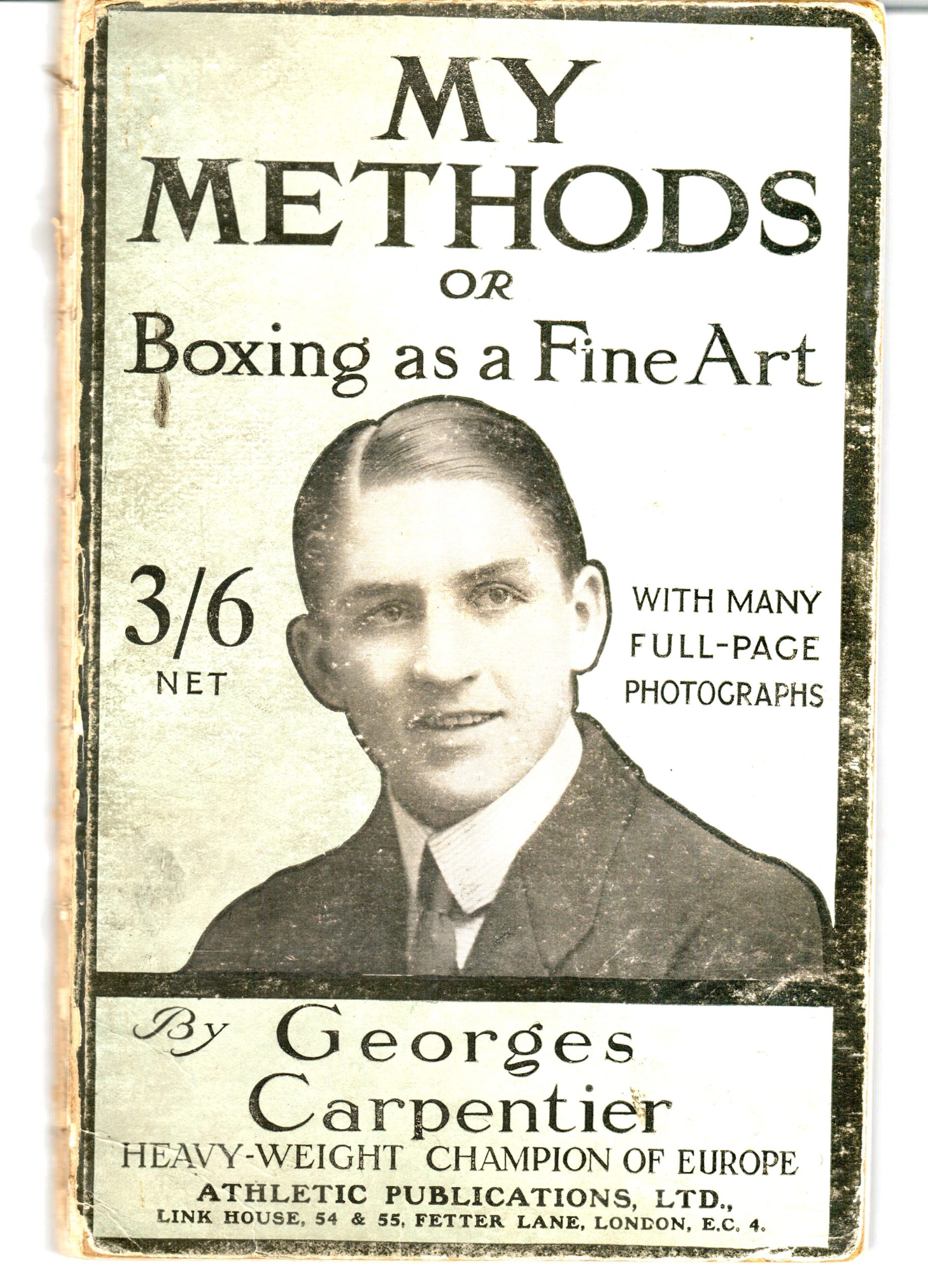 Carpentier, Georges - My Methods or Boxing as a Fine Art