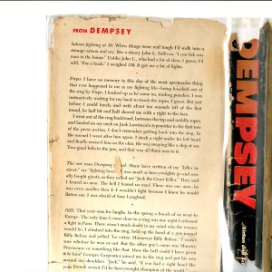 Dempsey, Jack - Dempsey 1960 1st edition. Inscribed