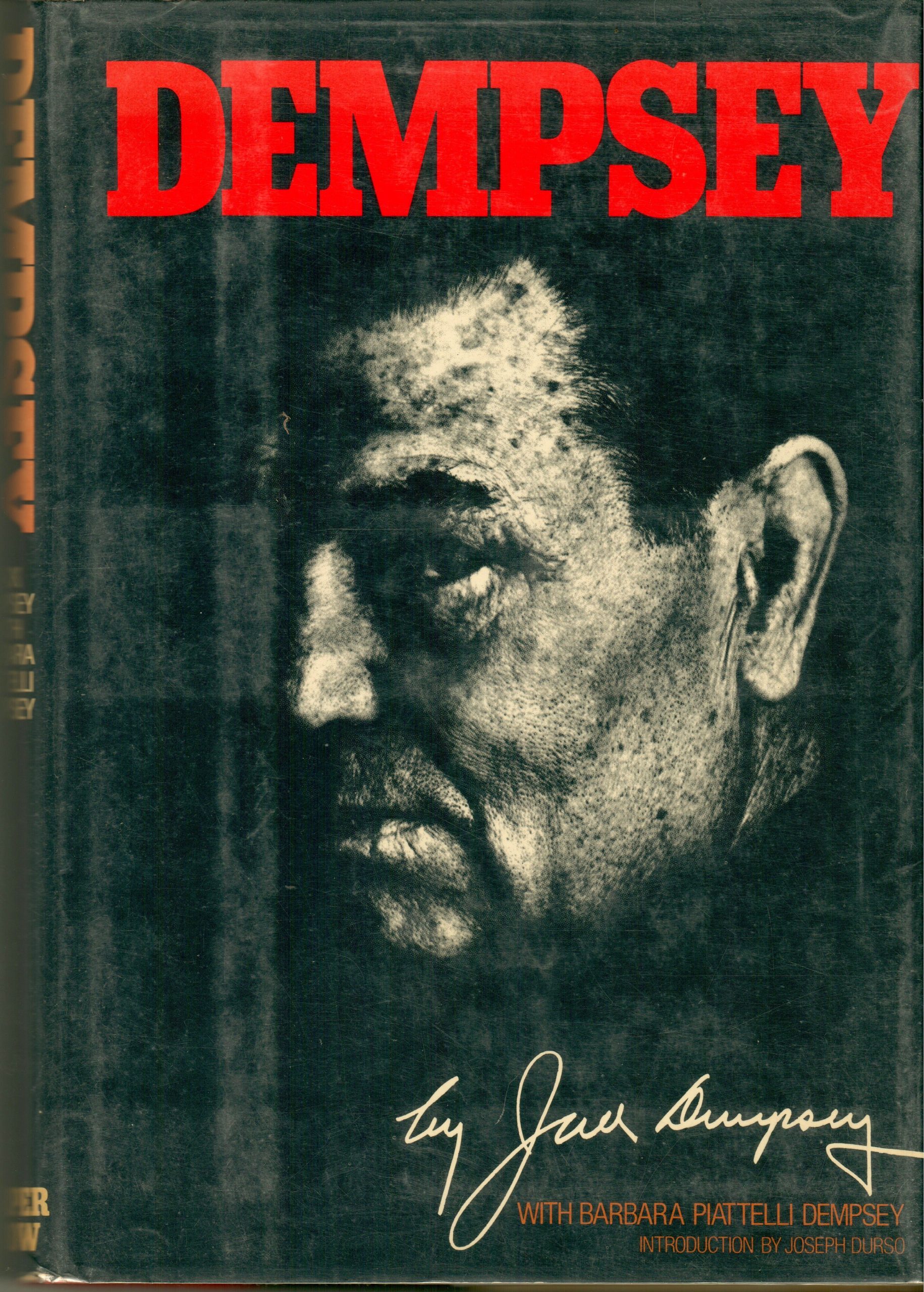 Dempsey, Jack with Barbara Dempsey - Dempsey INSCRIBED