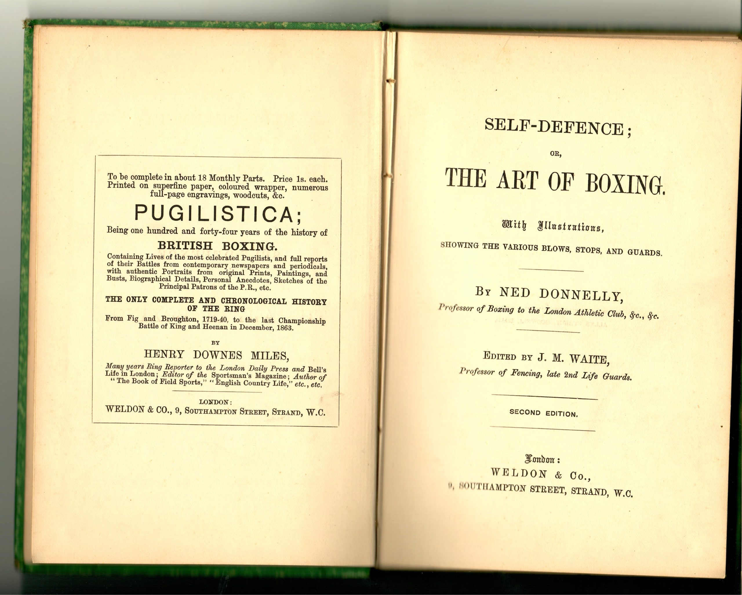 Donnelly, Ned - Self Defence or The Art of Boxing - Image 2