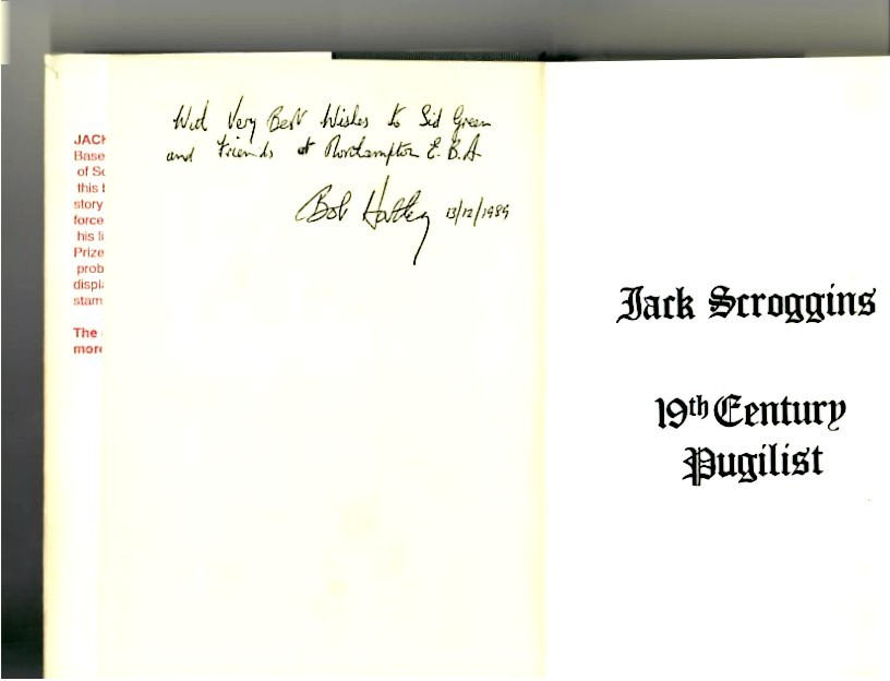 Hartley, R.A. - Jack Scroggins. 19th Century Pugilist - Image 2