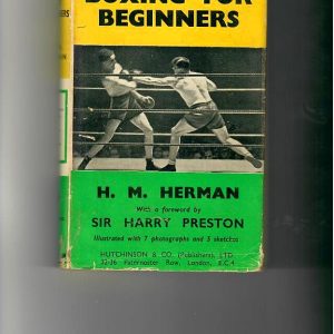 Herman, H.M. - Boxing for Beginners. 1936 1st with complete DJ