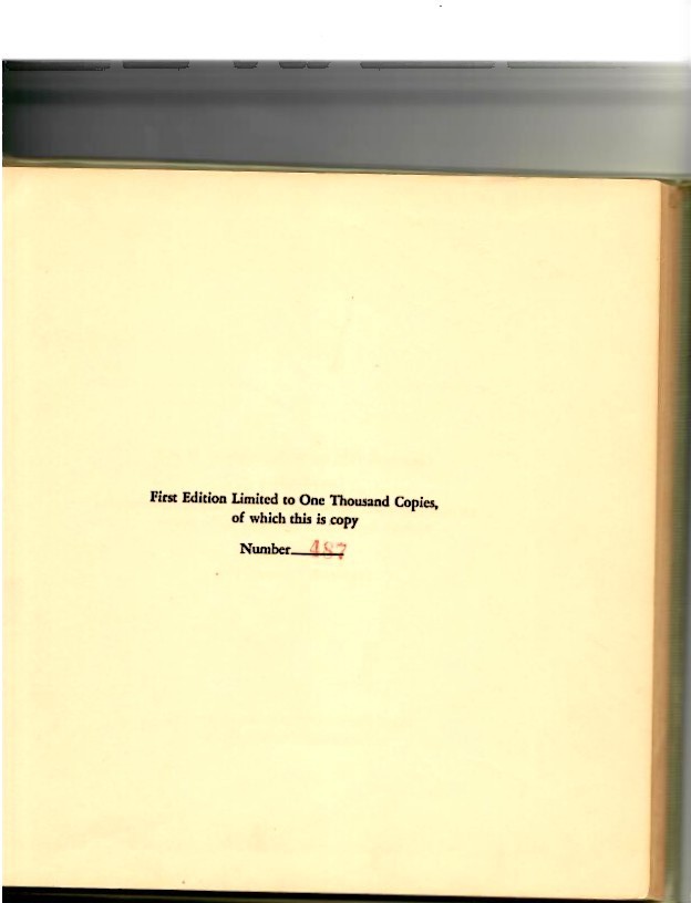 Merrill, Walter - K.O. - 1933 limited edition INSCRIBED by both author and famous announcer Dan Tobey - Image 4