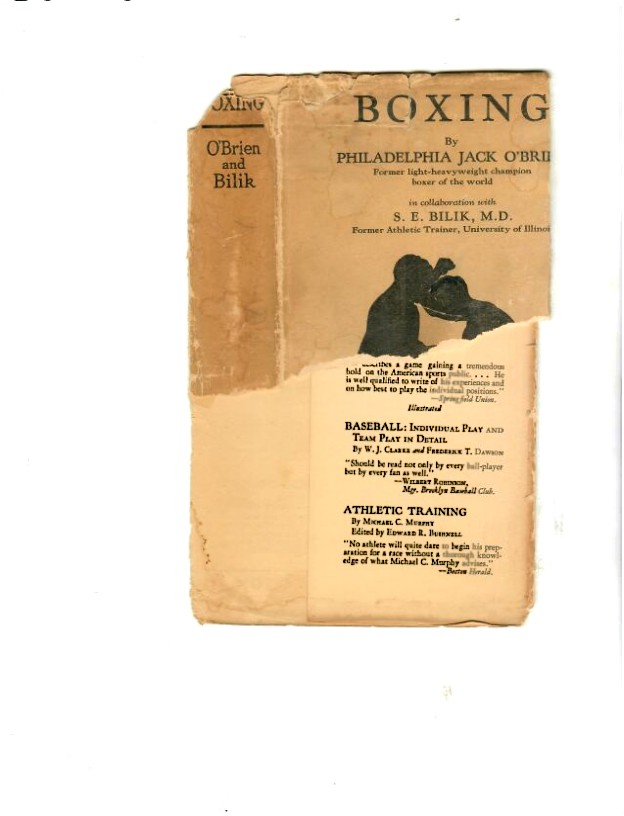 O'Brien, Philadelphia Jack - Boxing 1928 1st ed. - Image 3