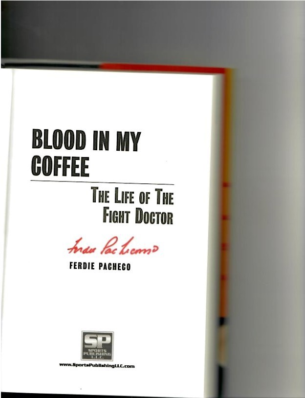 Pacheco, Ferdie - Blood In My Coffee. SIGNED - Image 2
