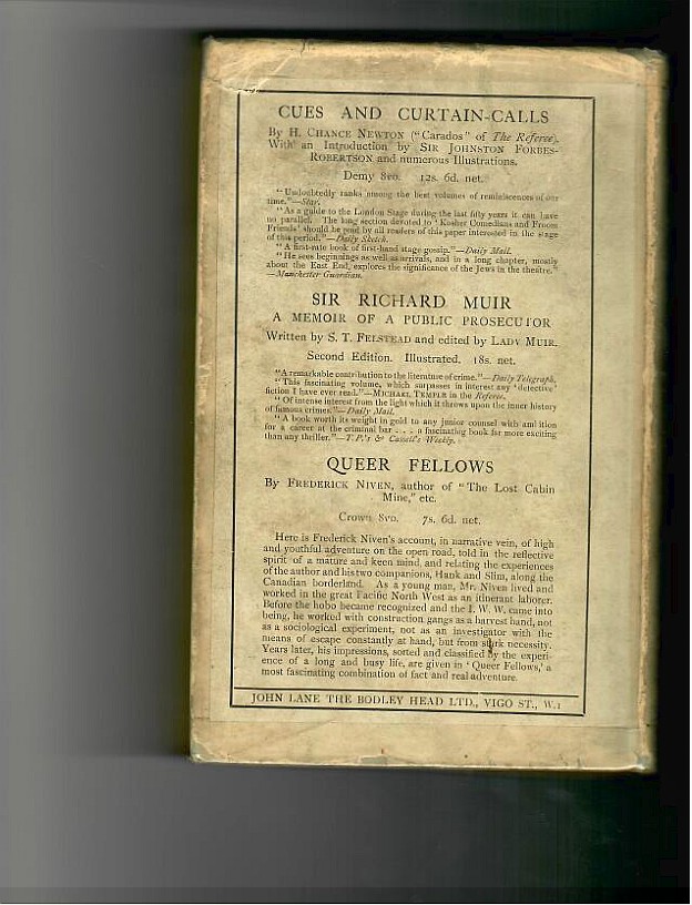 Palmer, Joe - Recollections of a Boxing Referee. 1927 1st ed. - Image 2