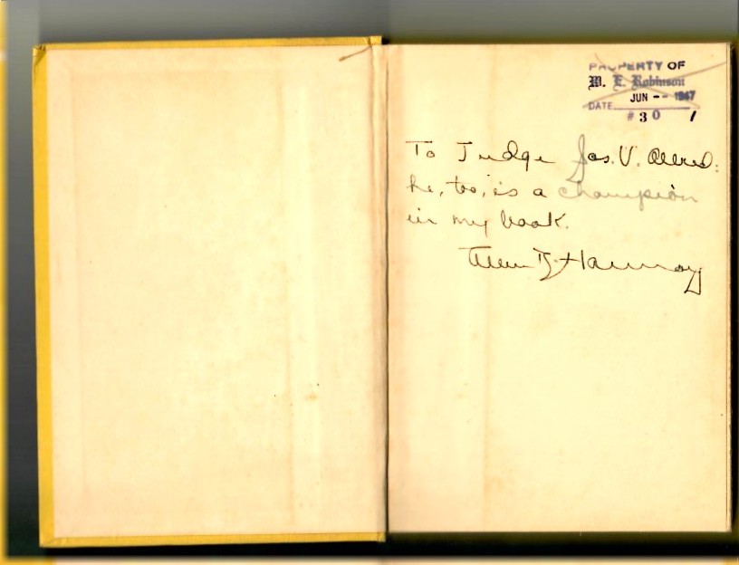 Rice, Harold - Within the Ropes, a Blow by Blow Account of all Heavyweight Championship Bouts from Figg's Victory over Sutton in 1727 to Joe Louis - Image 3