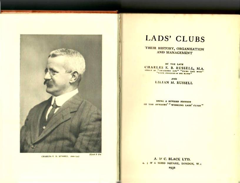 Russell, Lillian - Lads Clubs. Their History, Organization and Management - Image 2